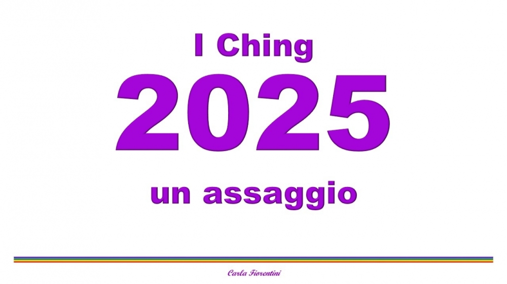 Anticipazioni sul 2025 - Ching & Coaching